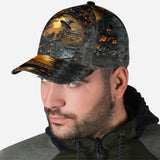 Beautiful Witch & Her Black Cat - Personalized Witch Classic Cap