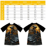 Beautiful Witch & Her Black Cat - Personalized Witch Sleep T-shirt Dress