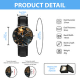 Beautiful Witch & Her Black Cat - Personalized Witch Hand Watch