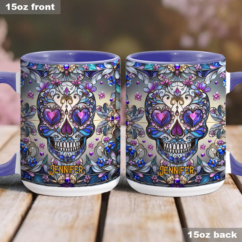 Love Skulls - Personalized Skull Accent Mug