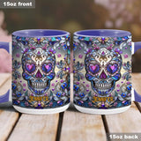 Love Skulls - Personalized Skull Accent Mug