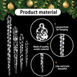 Glass Icicle Ornament