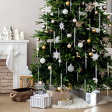 Glass Icicle Ornament