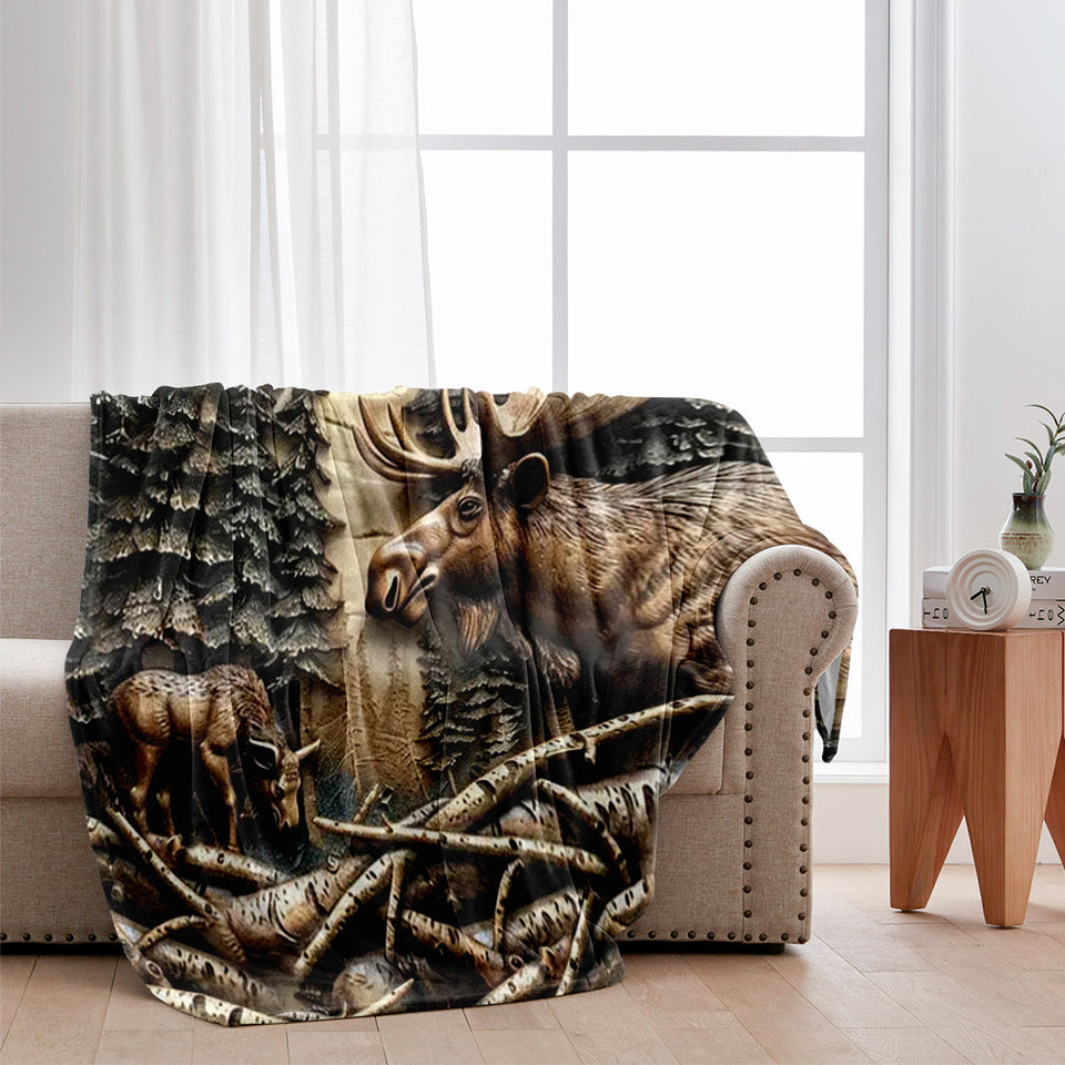 Love Hunting - Personalized Hunting Blanket