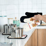 Grandma’s Cookies Tasting Crew - Personalized Grandma Oven Mitts & Pot Holder Set