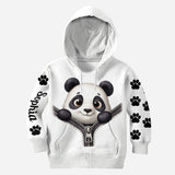Cute Panda - Personalized Panda Lover Hoodie and Leggings
