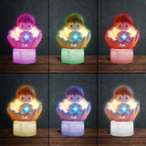 Sweet Dreams - Personalized Kid Shaped Plaque Light Base