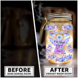 Angel In Heaven - Personalized Memorial Mason Jar Light