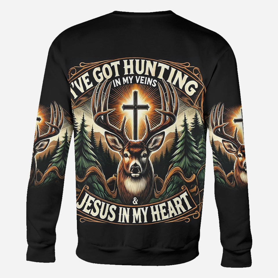 Love Hunting - Personalized Hunting All Over Shirt