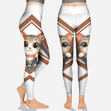 Cute Cat - Personalized Cat Hoodie and Leggings