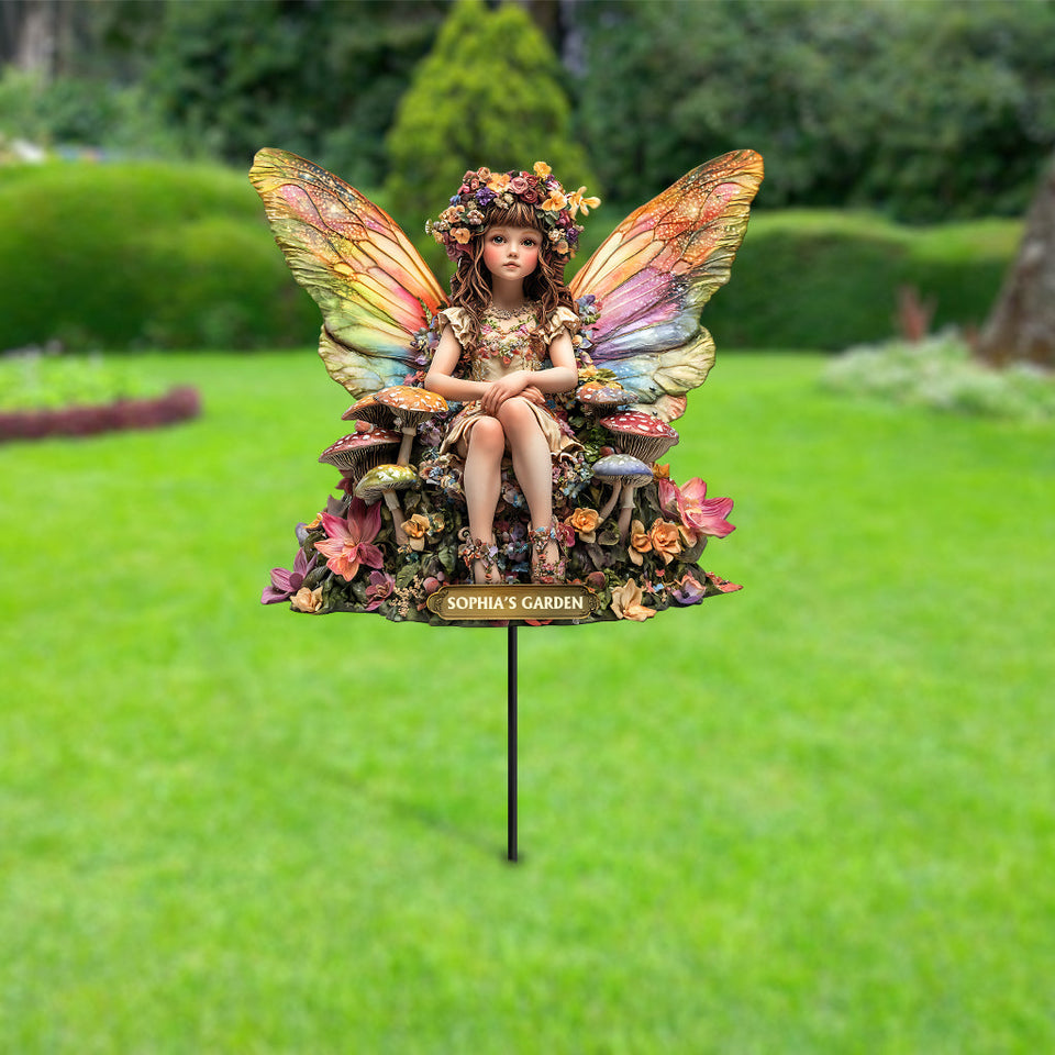 Mystical Garden - Personalized Gardening Metal Garden Art