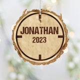 Deer Hunting - Personalized Hunting Ornament