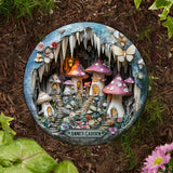 Fairy Garden - Personalized Gardening Round Shaped Stone