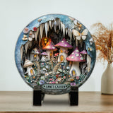 Fairy Garden - Personalized Gardening Round Shaped Stone