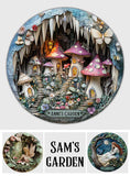 Fairy Garden - Personalized Gardening Round Shaped Stone