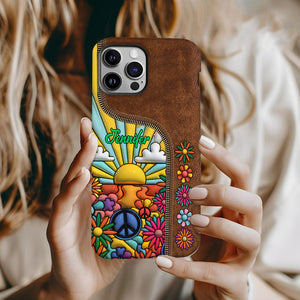 Hippie Soul - Personalized Hippie Full Print Phone Case