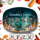 Nana's Garden Any Title - Personalized Grandma Plate