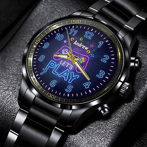 Time To Play - Personalized Video Game Hand Watch