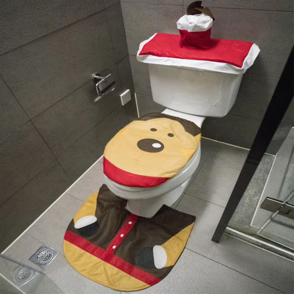 Christmas Toilet Seat Covers