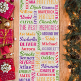 Around The Table - Personalized Family Table Runner