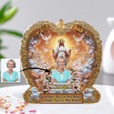 God Has You In His Arm - Personalized Memorial Custom Shaped Acrylic Plaque