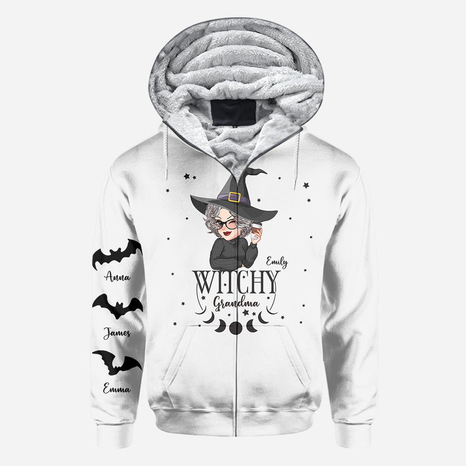 Witchy Grandma - Personalized Grandma All Over Shirt