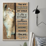 I'm Yours - Personalized Cat Canvas And Poster