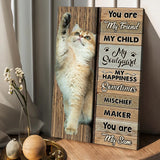 I'm Yours - Personalized Cat Canvas And Poster