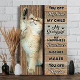 I'm Yours - Personalized Cat Canvas And Poster