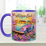 Hippie Soul - Personalized Hippie Accent Mug