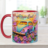 Hippie Soul - Personalized Hippie Accent Mug