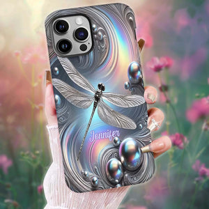 Beautiful Dragonfly - Personalized Dragonfly Full Print Phone Case