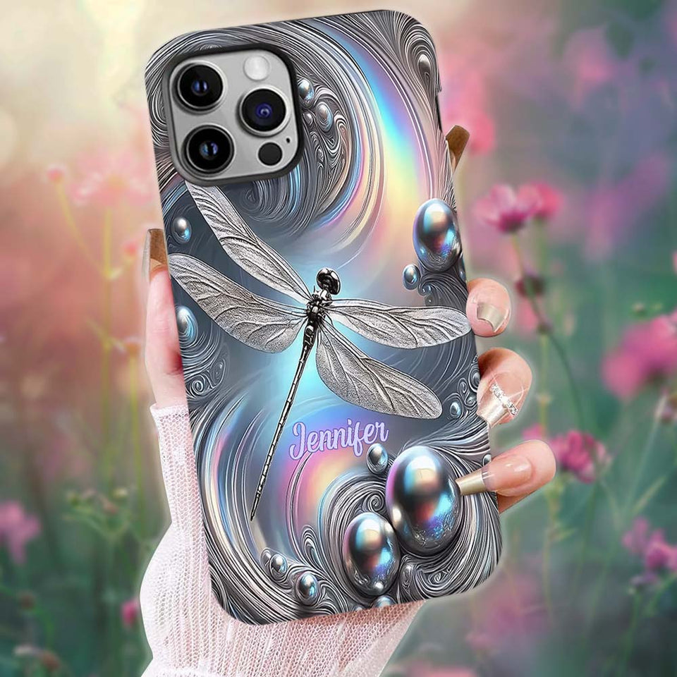 Beautiful Dragonfly - Personalized Dragonfly Full Print Phone Case