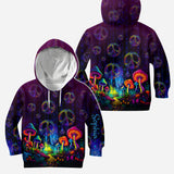 Awesome Mushroom - Personalized Hippie Hoodie and Leggings