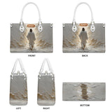 Walk With God - Personalized Christian Leather Handbag