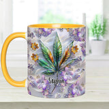 Beautiful Leaf - Personalized Weed Accent Mug