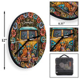 Hippie Soul - Personalized Hippie Wall Clock