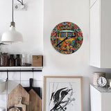 Hippie Soul - Personalized Hippie Wall Clock