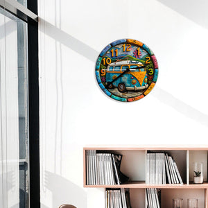 Hippie Soul - Personalized Hippie Wall Clock