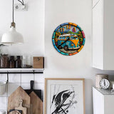 Hippie Soul - Personalized Hippie Wall Clock
