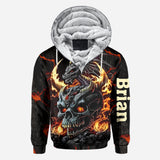 Skul and Dragon - Personalized Dragon All Over Shirt