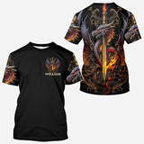 Heart Of A Dragon - Personalized Dragon All Over Shirt