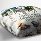 Camping Life - Personalized Camping Throw Pillow
