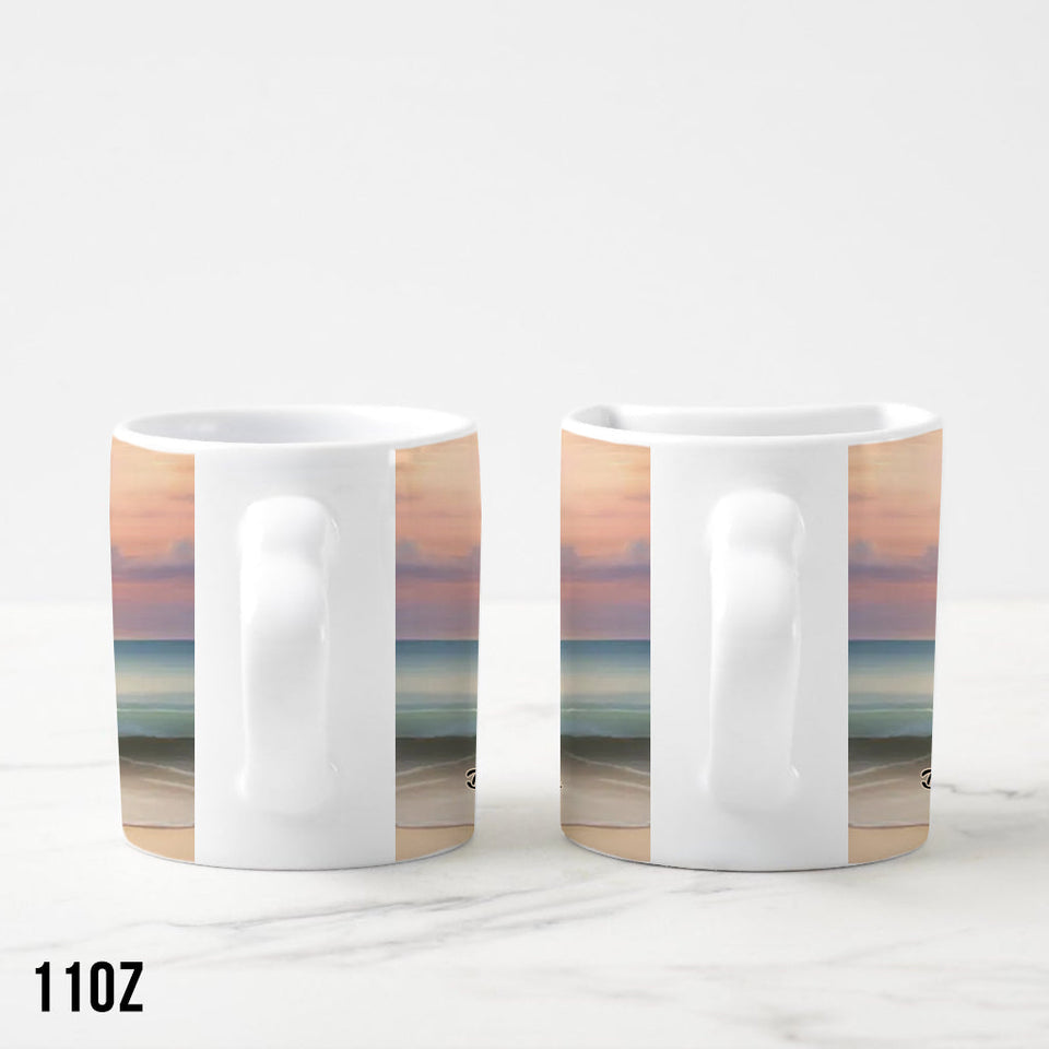 You and Me We Got This - Personalized Couple Matching Heart Handle Mug