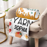 Yes I Do Need All This Yarn - Personalized Knitting Blanket