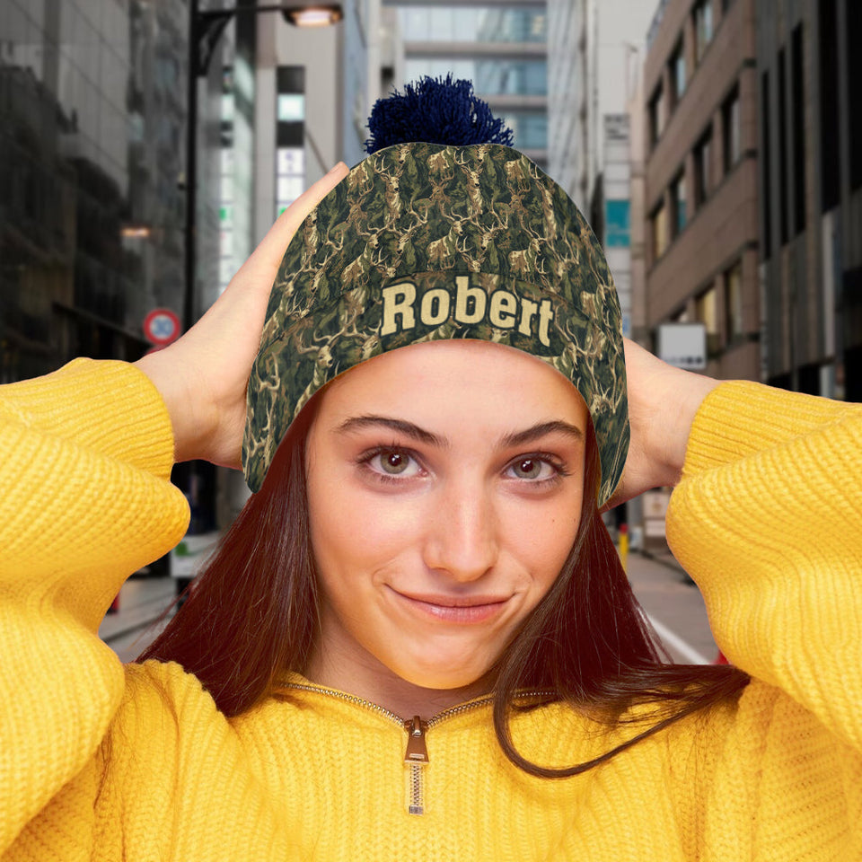 Love Hunting - Personalized Hunting Beanie Hat