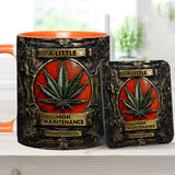 A Little High Maintenence - Personalized Weed Accent Mug