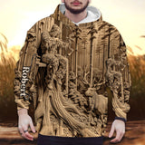 Love Hunting - Personalized Hunting All Over Shirt