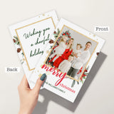 Merry Christmas - Personalized Family Greeting Card