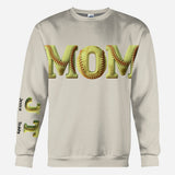 Solfball Mom - Personalized Softball All Over Shirt